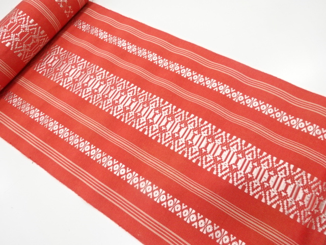 JAPANESE KIMONO / ANTIQUE BOLT FOR HASSUN OBI / HAKATA